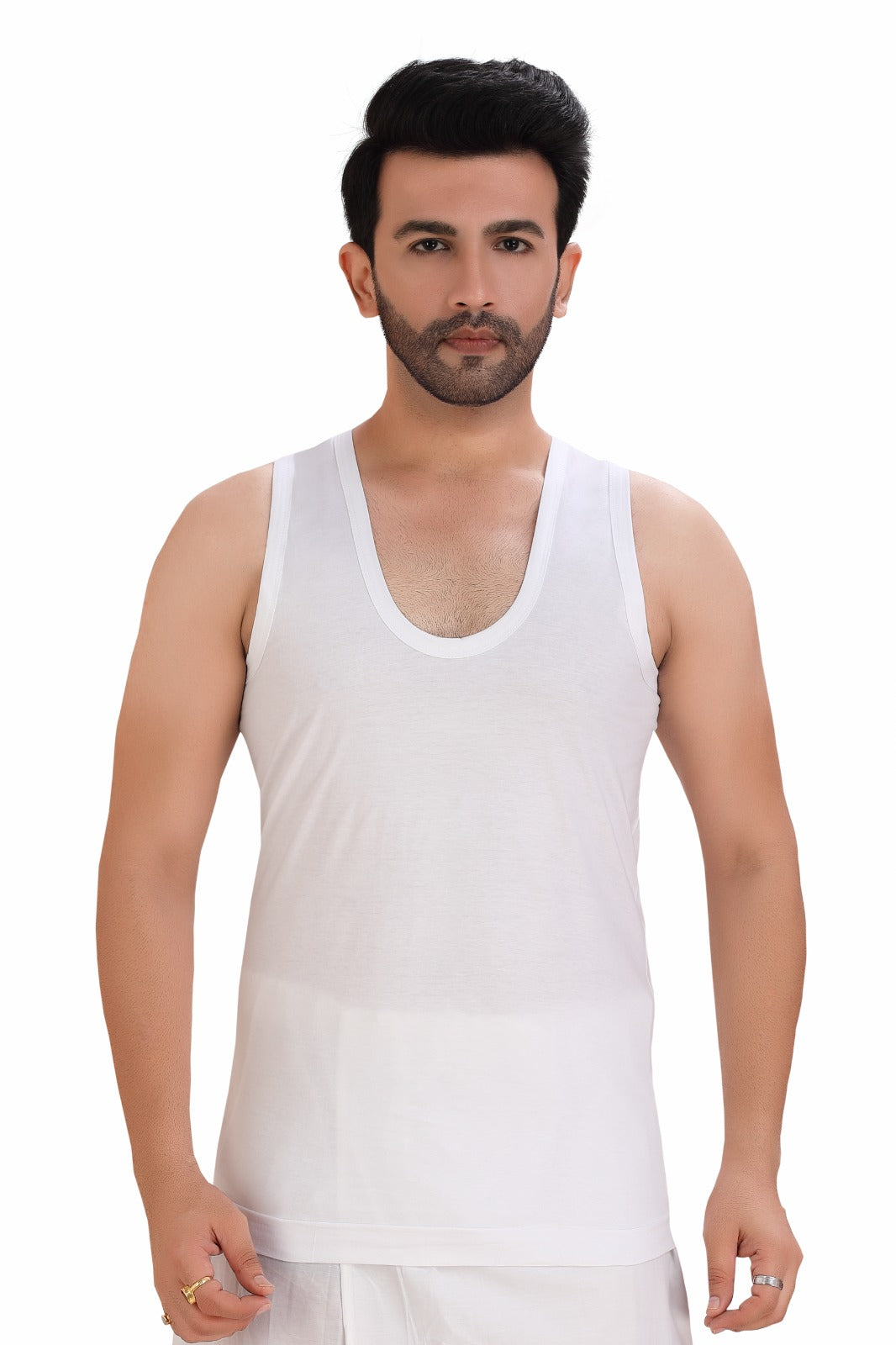 Harish R.N. Transparent Cotton Ganji / Baniyan / Fanilat for Men – Comfort, Breathability & Style